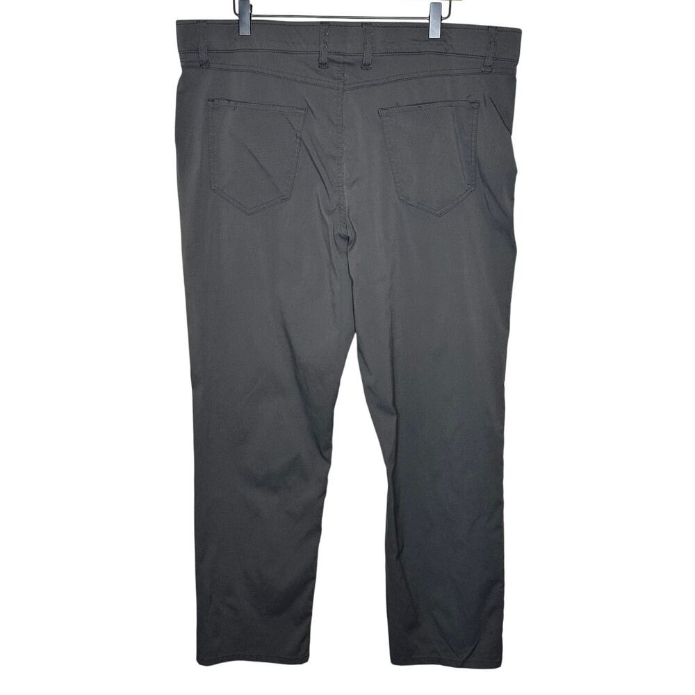 Weatherproof Vintage Gray Pants High Rise Zip Pockets Outdoors Casual Waist 40